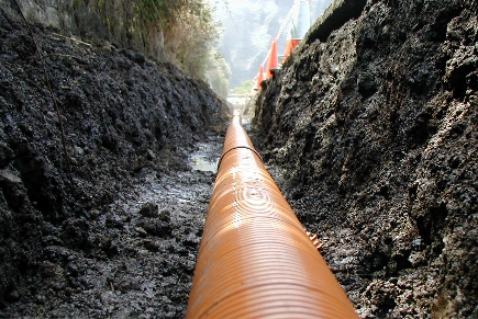 Encauzamiento de agua