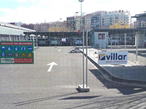 Joaquín Sorolla parking grupo villar obra civil