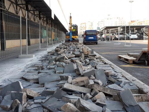 Joaquín Sorolla parking grupo villar obra civil