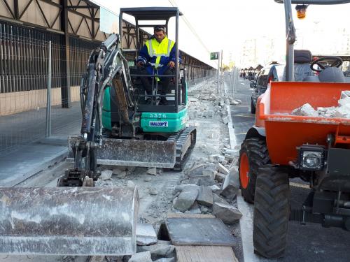 Joaquín Sorolla parking grupo villar obra civil