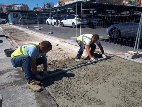 Joaquín Sorolla parking grupo villar obra civil