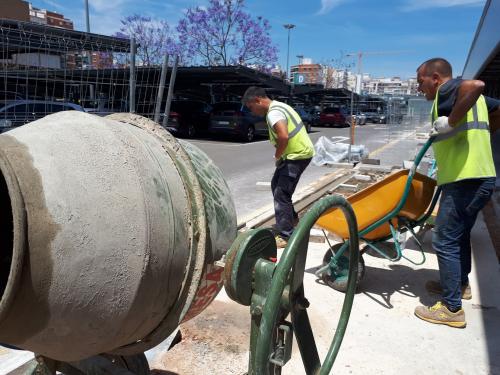 Joaquín Sorolla parking grupo villar obra civil