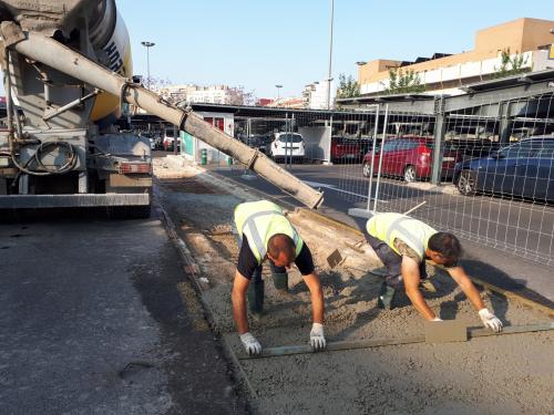 Joaquín Sorolla parking grupo villar obra civil