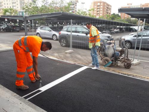 Joaquín Sorolla parking grupo villar obra civil