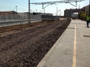 Adecuación de espacios para la construcción de parking en la estación de Nules